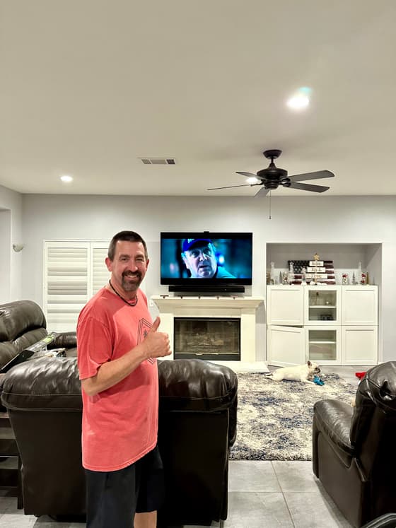Satisfied CoreConnectIT customer giving a thumbs up
