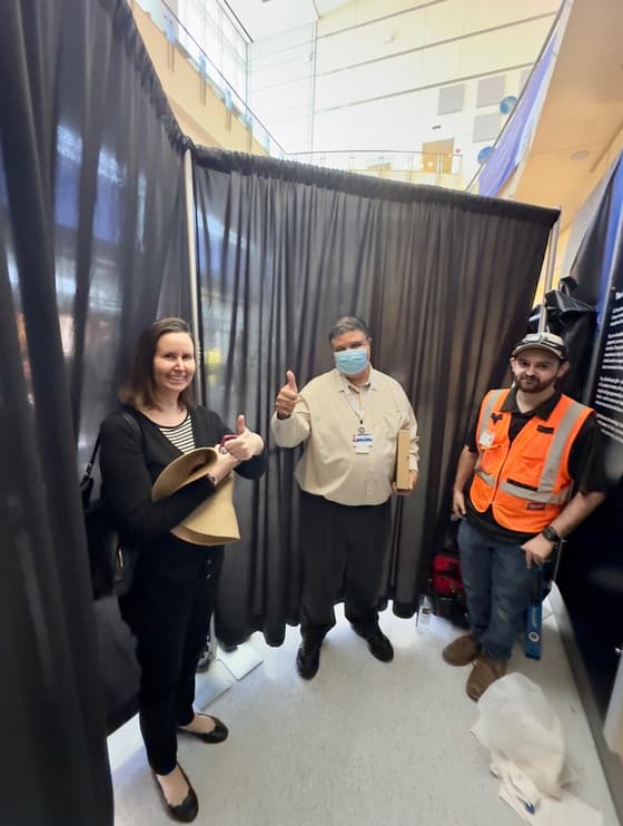 Satisfied CoreConnectIT customer giving a thumbs up