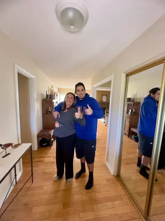 Satisfied CoreConnectIT customer giving a thumbs up