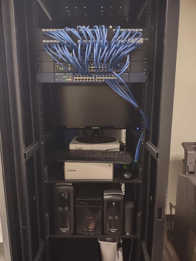 Servers & IDF Buildouts work by CoreConnectIT